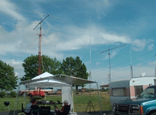 Field Day 2005 at the La Crosse NWS
