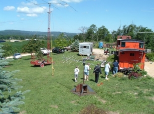 Field Day Site Looking West