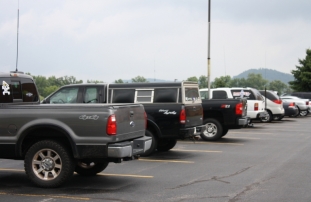 lineup of a few of the contestants